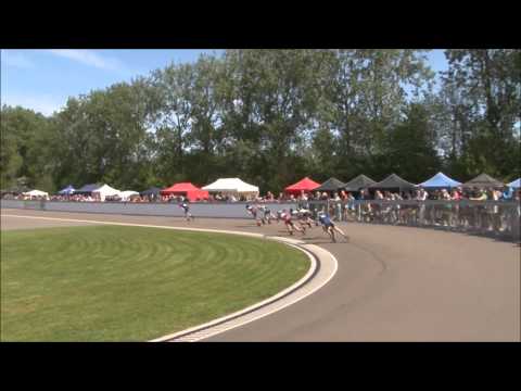 KJ finale series 1000m KNSB Baancompetitie jeugd Purmerend 2015