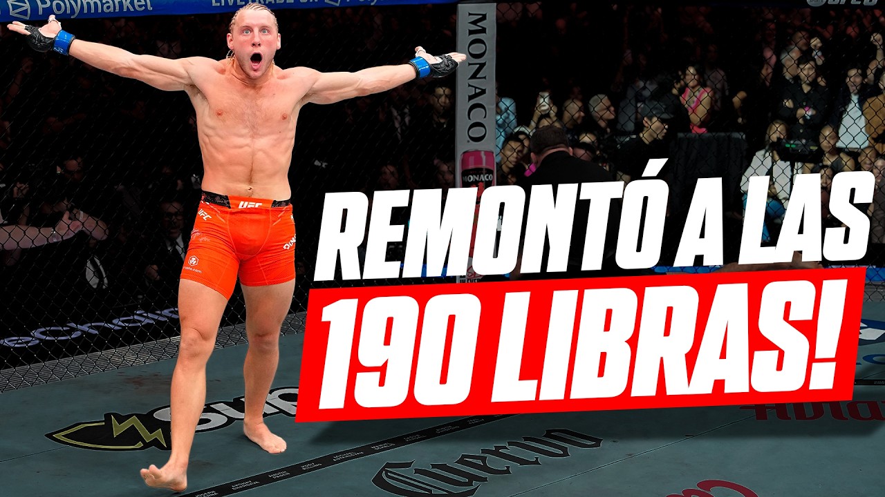 ¡LOCURA! Paddy REBOTA a 190 libras!!!