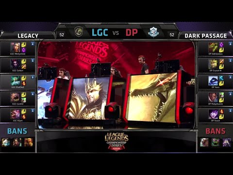 Legacy vs Dark Passage | Game 1 Round 1 International Wild Card GamesCom 2014 LOL | LGC vs DP G1 RR