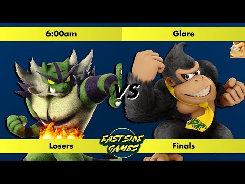 ESG Smash Ultimate Weekly #60 - 6:00am (Incineroar) vs Glare (DK) Losers Finals