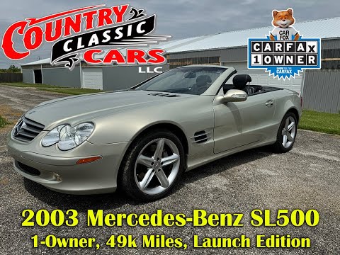 2003 Mercedes-Benz SL-Class (CC-1848280) for sale in Staunton, Illinois