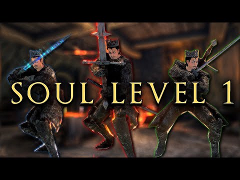 Completing The SOUL LEVEL 1 Challenge in Dark Souls 2!