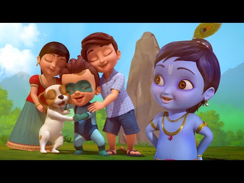 Chitti Mariyu Krishna's Magical Venuvu | Telugu Rhymes and Kids Shows | Infobells