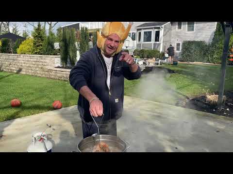 Thanksgiving Deep Fried Disaster How to Deep Fry Whole Kosher Turkey With Bayou Classic & Peanut Oil