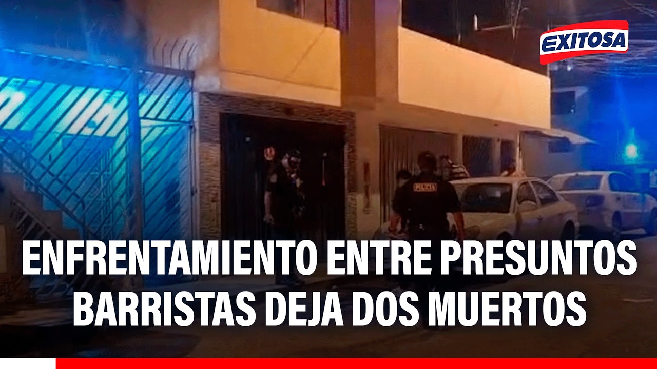 🔴🔵 Comas: Enfrentamiento entre presuntos barristas deja dos muertos y un herido