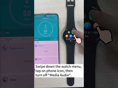 How to turn off the microphone speaker on the watch