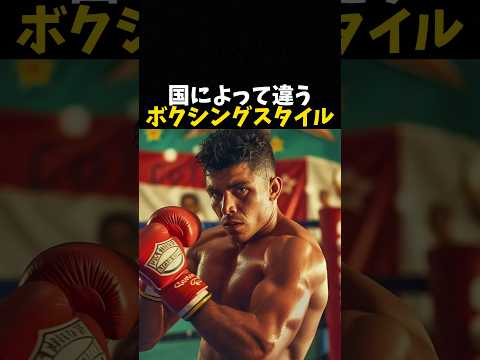 国によって違うボクシングスタイル #ボクシング #格闘技 #boxing