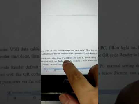 Cara Setting QR Code Scanner RFID @toko tekno
