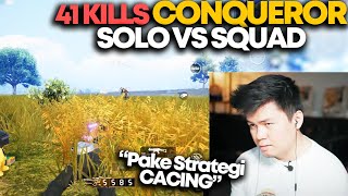 FULL GAMEPLAY - 41 Kills CONQUEROR SOLO VS SQUAD! | PUBG Mobile