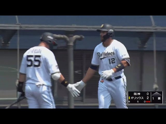 【ファーム】美しい弧を描く!! バファローズ・マレーロ 先制2ラン!! 2019/8/1 B-T(ファーム)