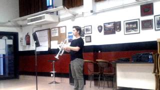 Pièce de Concours pour cornet à Pistons en Sib par Guillaume Balay