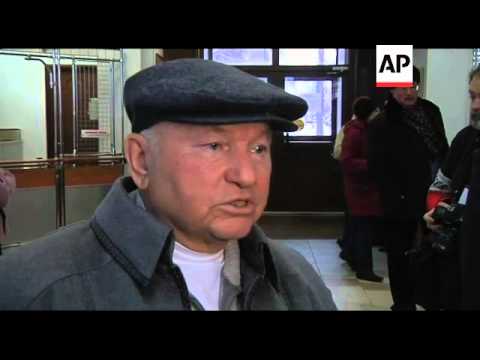 +4:3 Medvedev, Zhirinovsky, Luzhkov voting, Election Commission sots