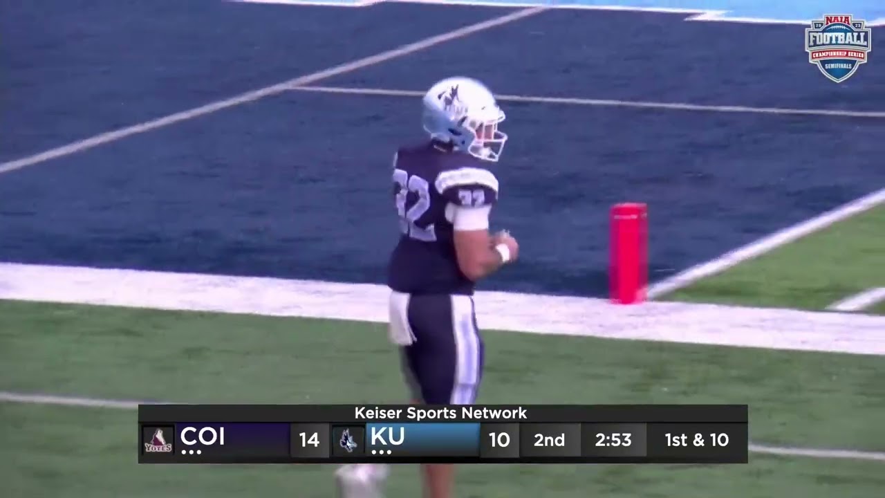 Keiser Football NAIA Semifinals Highlight Video