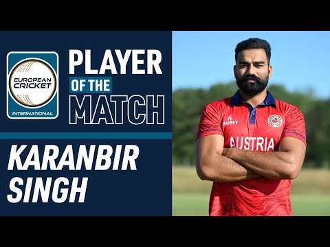 POTM Match 3: K.Singh - POR vs AUT | ECI Romania, 2024 | 13 Jul 2024 | ECI24.062