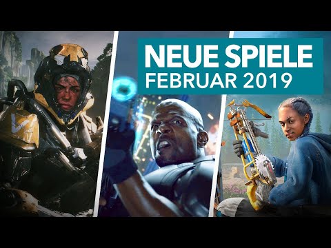 Neue Spiele für PS4, Xbox One & Switch im Februar 2019 - Release-Vorschau