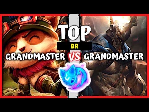GM Teemo Top vs GM Pantheon Main - BR Rank S11