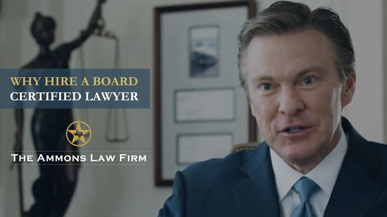 Why Hire a Board-Certified Personal Injury Lawyer in Texas?