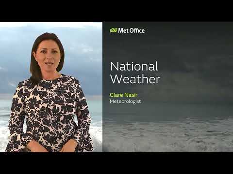 22/03/23 – Windy with some showers – Evening Weather Forecast UK – Met Office Weather