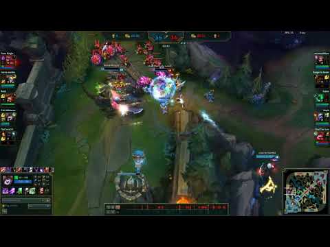 Late Game Lulu utterly destroying Full Build ChoGath