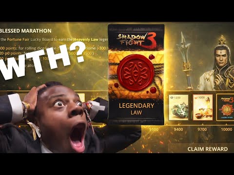 Omg! I Got Erlang Shen set For FREE | Shadow fight 3 Market Madness event