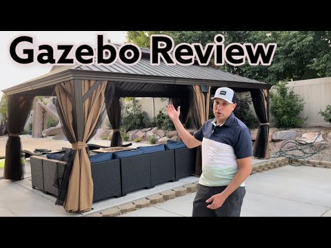 12x20 Hardtop Mellcom Gazebo Build and Review