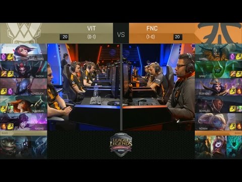 VIT vs FNC Highlights - VITALITY vs FNATIC - EU LCS Week 1 - SPRING 2016