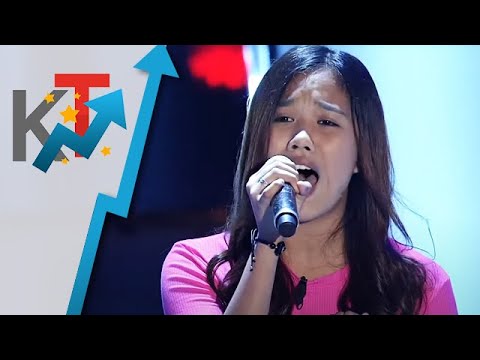 Heart Salvador performs Someone You Love for her blind audition in The Voice Teens