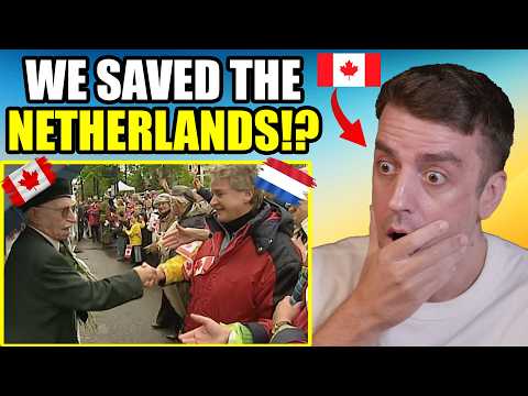 Canadian Reacts to Canadian Veterans Celebrated in The Netherlands