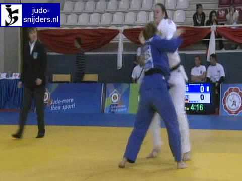Judo 2009 Antalya: Sanela Markovic (SRB) - Christina Krahe (GER) [ 78kg].