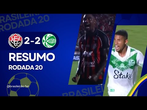 Vitória 2 x 2 Juventude | Gols e Melhores Momentos | Brasileirão Série A 2025 – Rodada 20
