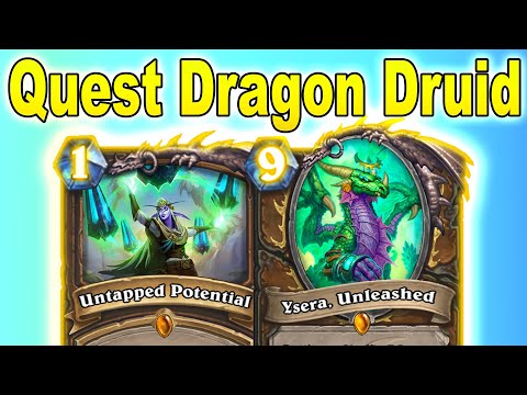 Quest Big Dragon Reno Druid Will Make Your Day Better! Castle Nathria Mini-Set | Hearthstone