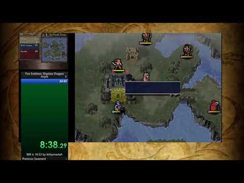 Fire Emblem: Shadow Dragon Any% Speedrun in 21:37