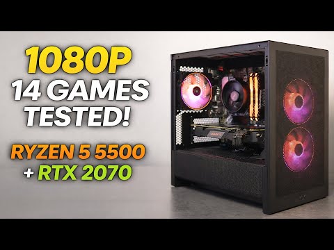 $450 Gaming PC - 14 Games Tested in 2026! | Ryzen 5 5500 + RTX 2070 |