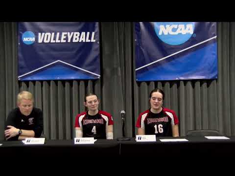 NCAA Regional Quarterfinal Edgewood Post Game Interview