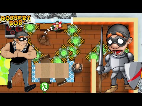 Robbery Bob Winter : Knight's Armor Vs Biffen Costume Use Tool Part 31