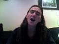 Me singing 'Time Works on All the Wild Young Men'