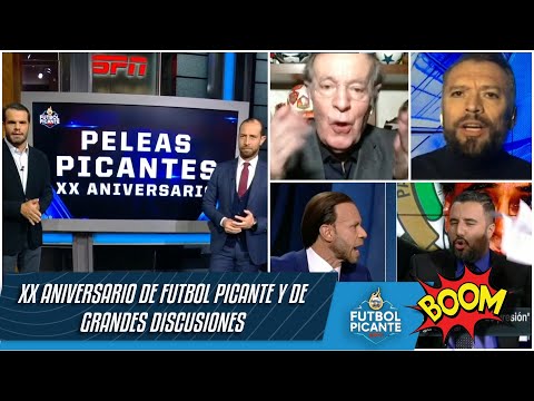 ¡IMPERDIBLE este TOP 10 de las CANDENTES PELEAS que ENCENDIERON la mesa de PICANTE! | Futbol Picante