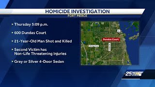 Two shot, one killed in Fort Pierce shooting