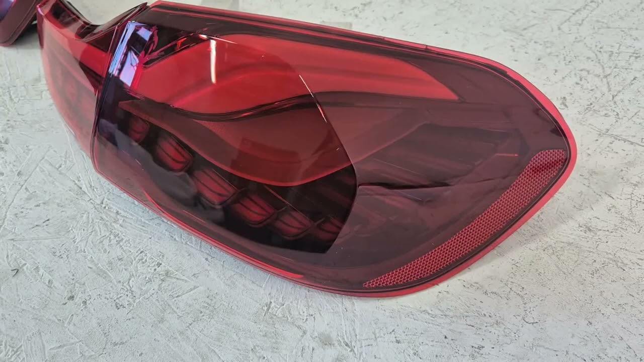 BMW 4 Series F32/F33/F36 2012-2020 M4 Style Red Tail Lights Video 1