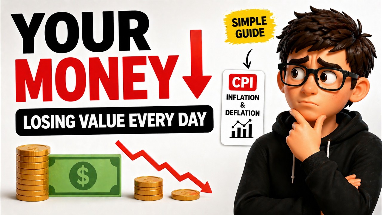 Inflation, Deflation & CPI — Simple Guide