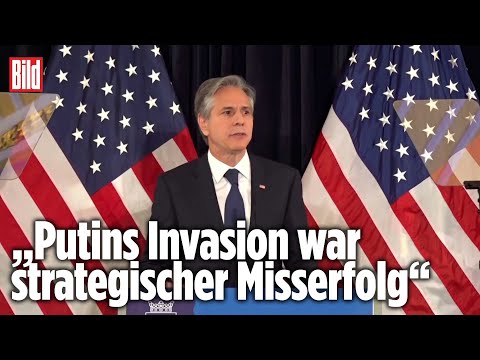 Demütigung für Putin: Mit diesem Satz demonstriert US-Außenminister Stärke | Ukraine-Krieg