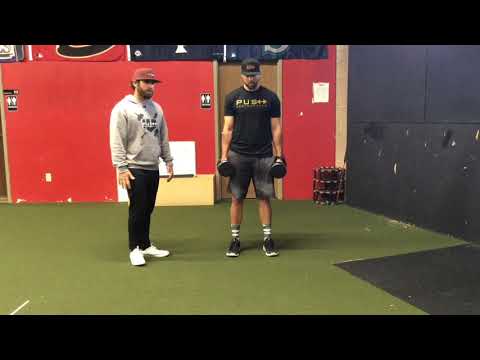 Vertical Jump with Dumbbell Drop