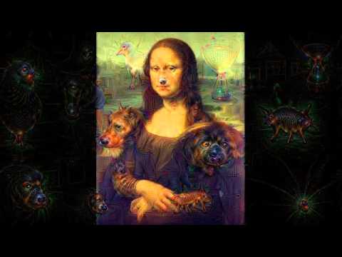 Deep Dream - Famous paintings dreamed by Google AI neural network