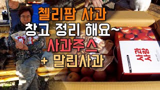 사과쥬스+사과말랭이 팔아요 ~
