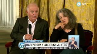 Visión 7 - Barenboim y Argerich juntos