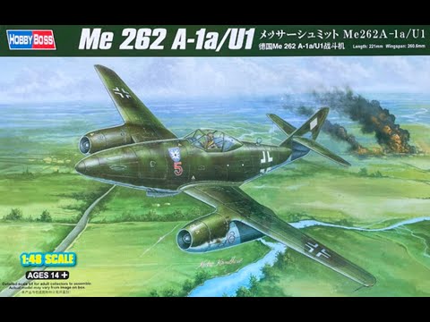 HobbyBoss : Me 262 A-1a/U1 : 1/48 Scale Model : In Box Review