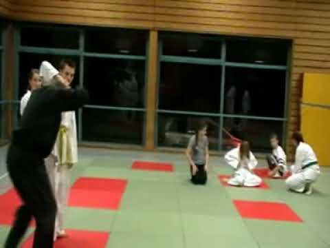 SC Langenhagen JUJUTSU Griff in die Haare rückwärts