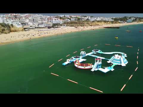 Praia Pescadores (Fishermans Beach) Albufeira, The Algarve, Portugal.