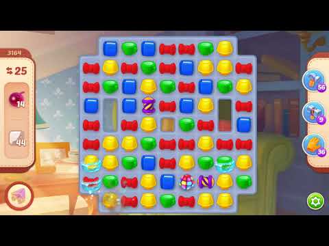 Homescapes Level 3164 夢幻家園 第3164關