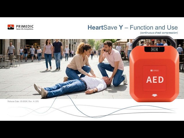 جهاز صدمات اتوماتيك بريميديك | HeartSave Y | YA